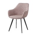 Eetkamerstoel Luca Boucle Vintage Pink (minimale bestelling 2 stuks)