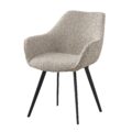 Eetkamerstoel Luca Boucle Beige (bestelling per 2 stuks)