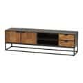 Tv Dressoir 180 Met 2 Deuren 2 Lades En 2 Open Vakken Tv Dressoir 180 Met 2 Deuren 2 Lades En 2 Open Vakken