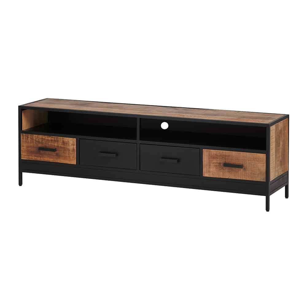 Tv Dressoir 180 Met 4 Lades En 1 Open Vak
