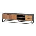 Tv Dressoir 190 Met 2 Deuren 2 Lades En 2 Open Vakken Tv Dressoir 190 Met 2 Deuren 2 Lades En 2 Open Vakken