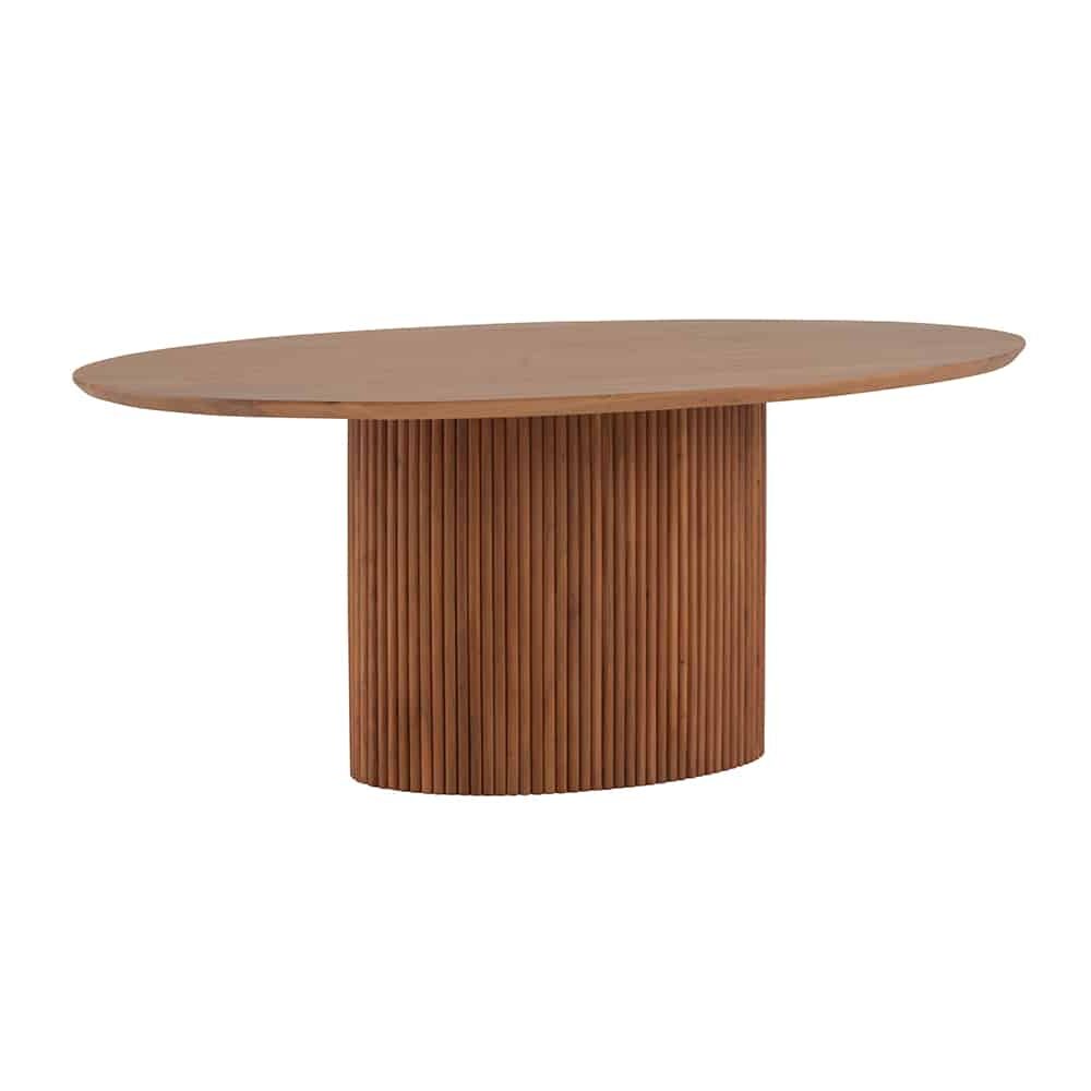 Eetkamertafel Ovaal 220 8211 Acacia Naturale