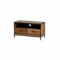 Tv Dressoir 100 Met 2 Lades En 1 Open Vak Tv Dressoir 100 Met 2 Lades En 1 Open Vak