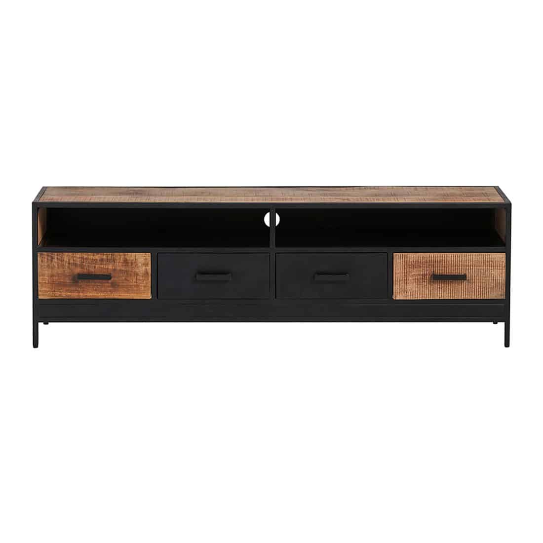 Tv Dressoir 180 Met 4 Lades En 1 Open Vak