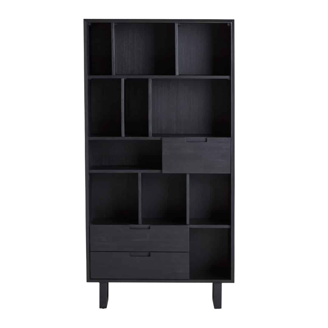 Boekenkast 8211 Met 3 Lades En Open Vakken