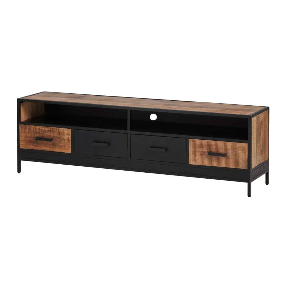 Tv Dressoir 180 Met 4 Lades En 1 Open Vak