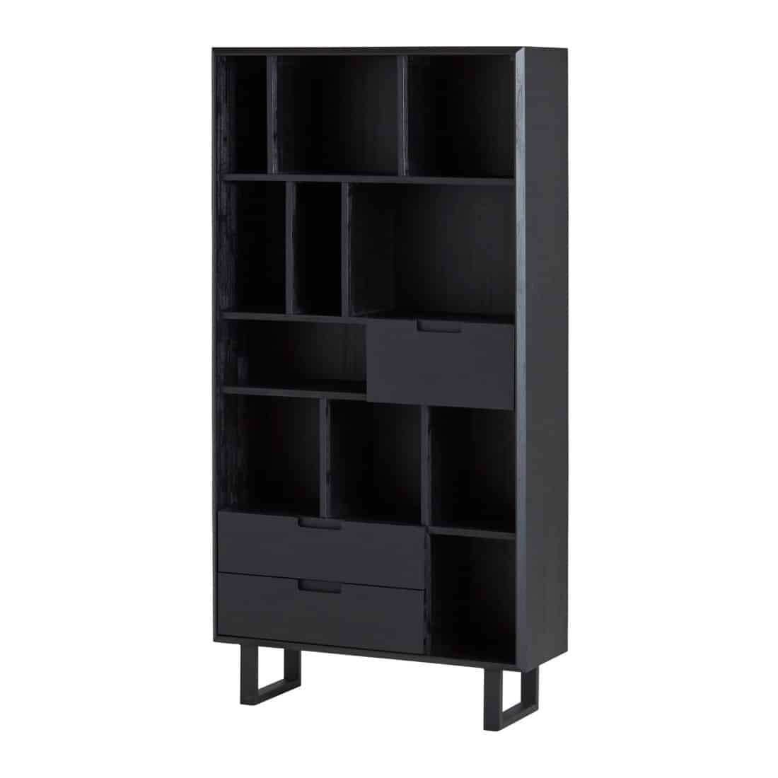 Boekenkast 8211 Met 3 Lades En Open Vakken
