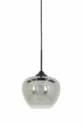 Hanging Lamp 23 215 18 Cm Mayson Smoked Glass Matt Black