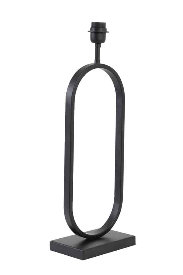 Lamp Base 20x13x55 Cm Jamiri Matt Black