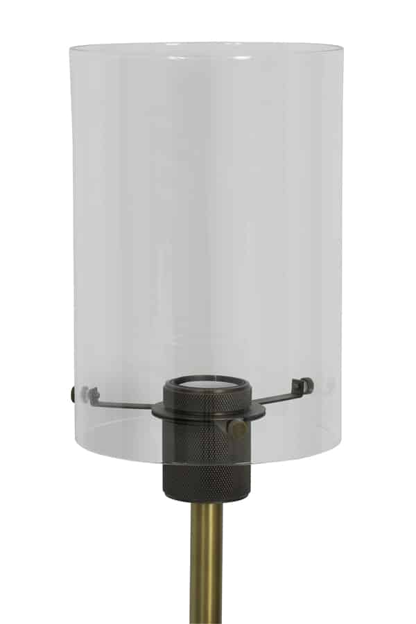 Vloerlamp 25 215 151 Cm Vancouver Ant Brons Glas