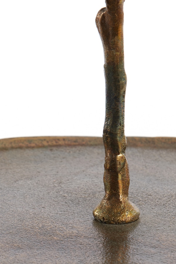 Etagere 3 Lagen 35x31x45 Cm Tresa Antique Bronze