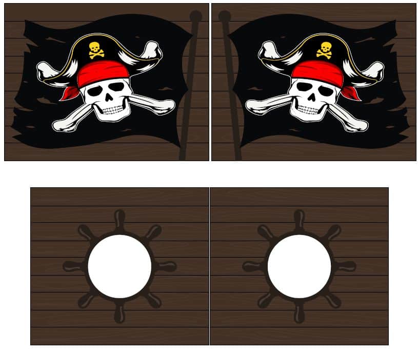 Hoogslaper Pino Incl Gordijn Caribian Pirates