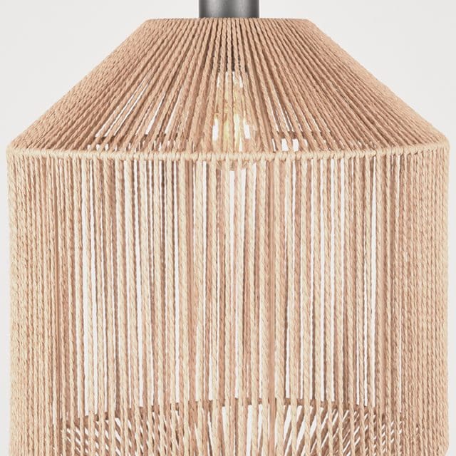 Label51 Hanglamp Ibiza 8211 Naturel 8211 Jute 8211 1 Lichts Cilinder