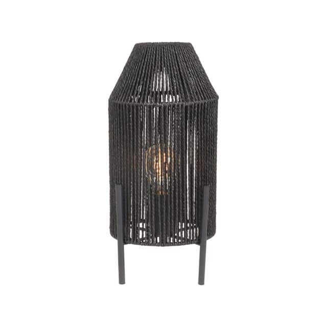 Label51 Tafellamp Ibiza 8211 Zwart 8211 Jute