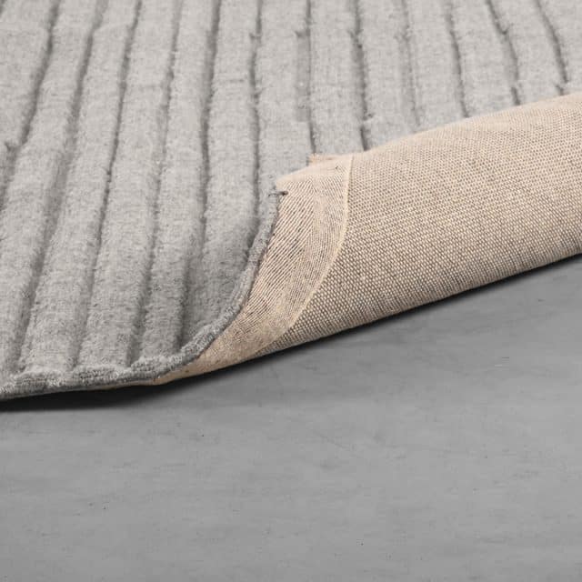 Label51 Vloerkleden Luxy 8211 Grijs 8211 Wol 8211 160 215 230 Cm