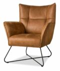 Fauteuil Max - Stof Bull Camel 09