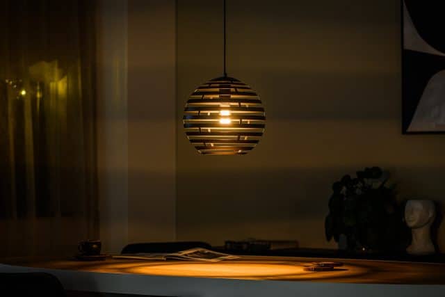 Hanglamp 30 Cm H340 Zwart