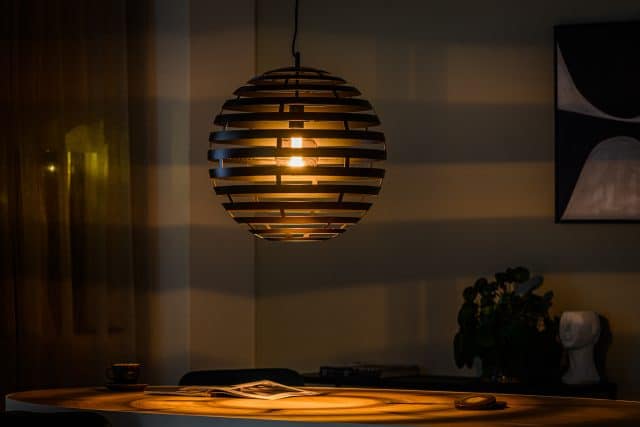 Hanglamp 50 Cm H340 Zwart
