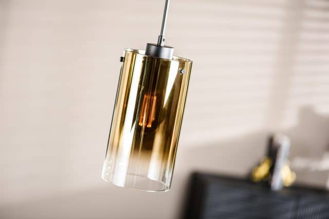 Hanglamp 4 Lichts H850 Goud