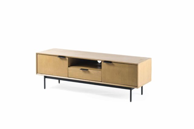 Tv Meubel 6437 8211 Acaciahout Naturel 8211 140 Cm 8211 B180 Naturel