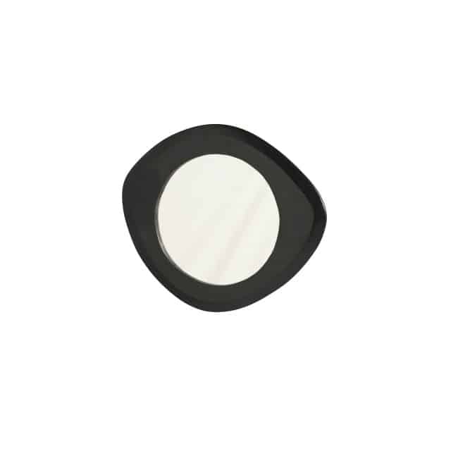 Spiegel 50 Geometrisch Black