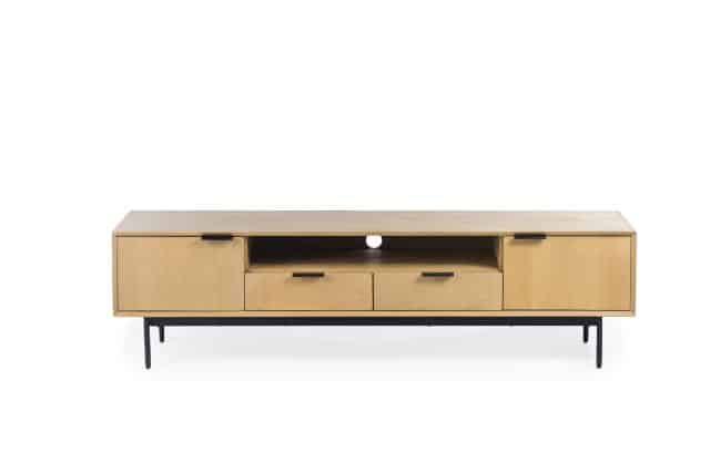 Tv Meubel 6438 8211 Acaciahout Naturel 8211 170 Cm 8211 B180 Naturel