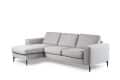 3 zits bank CL L+R 3609 - Stof Valente - V311 grijs