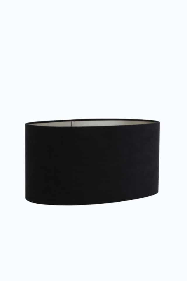 Shade Oval Straight Slim 45 21 22 Cm Velours Black Taupe