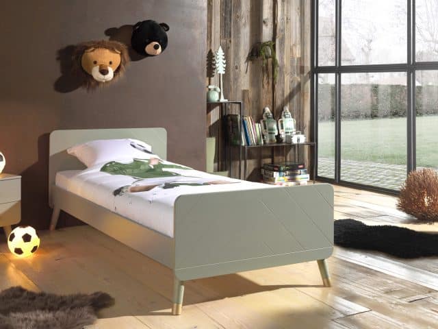 Billy Bed Olive Groen 90 215 200 Cm
