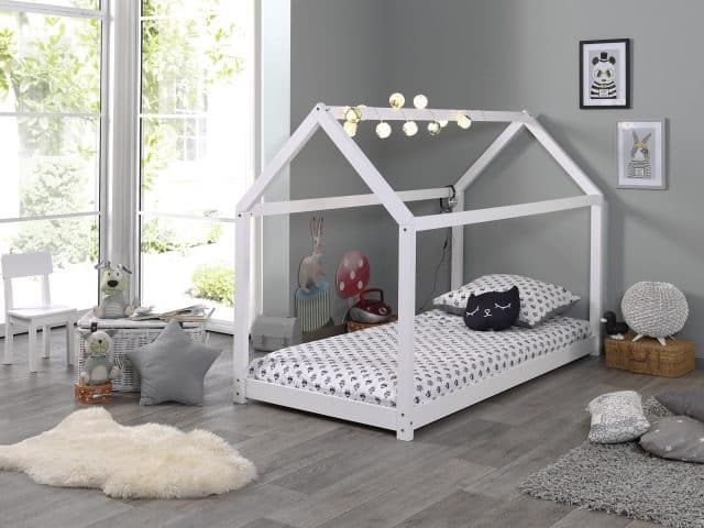 Cabane Bed 90x200cm Wit