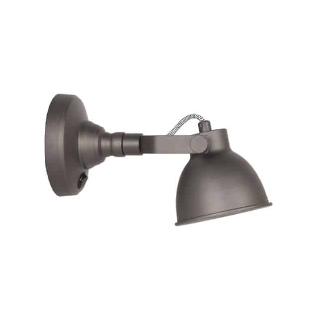 Label51 Wandlamp Bow 8211 Grijs 8211 Metaal 8211 M