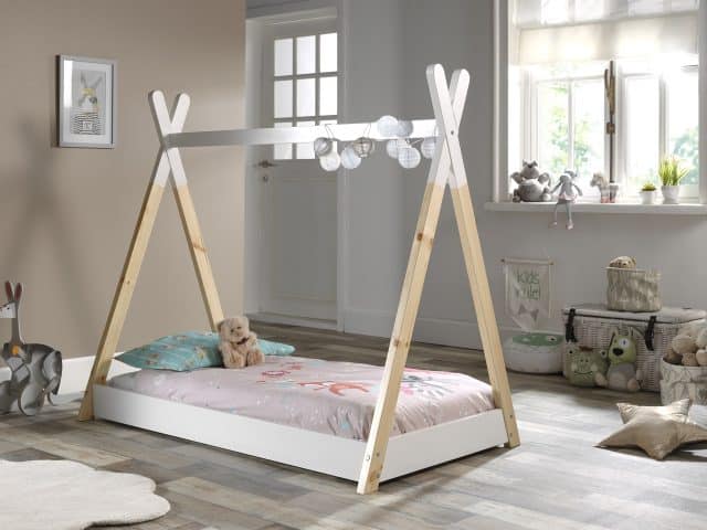 Tipi Bed 70x140cm Wit