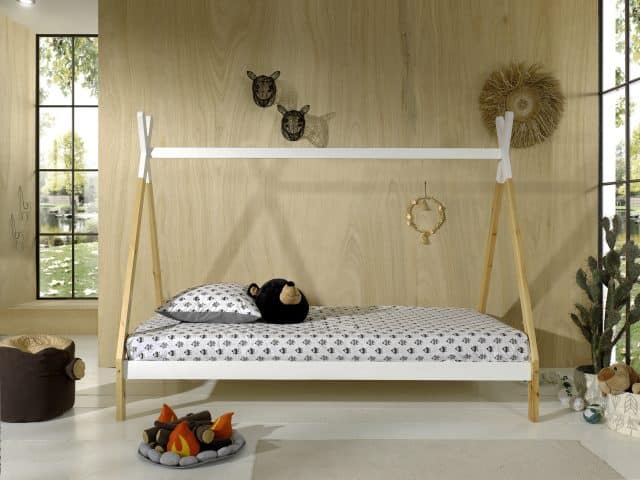 Tipi Bed Lp 90x200cm Wit