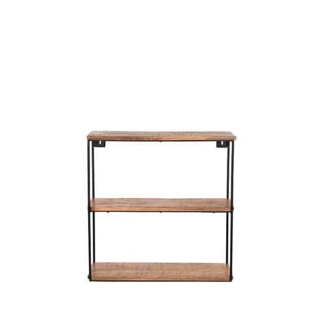 Label51 Wanddecoratie Vintage Wandplank 8211 Rough 8211 Mangohout 8211 M