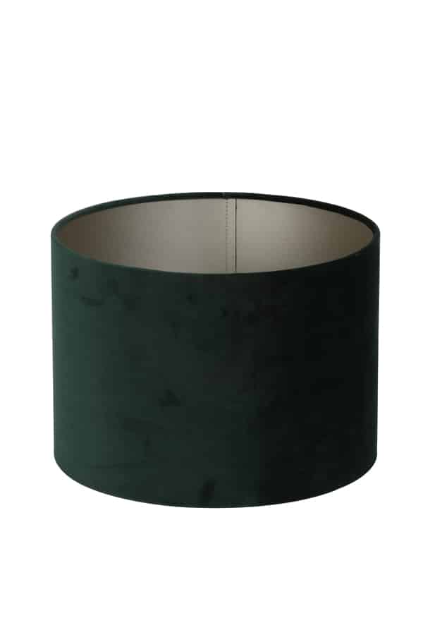 Shade Cylinder 50 50 38 Cm Velours Dutch Green