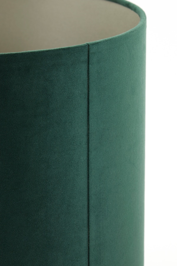 Shade Cylinder 50 50 38 Cm Velours Dutch Green