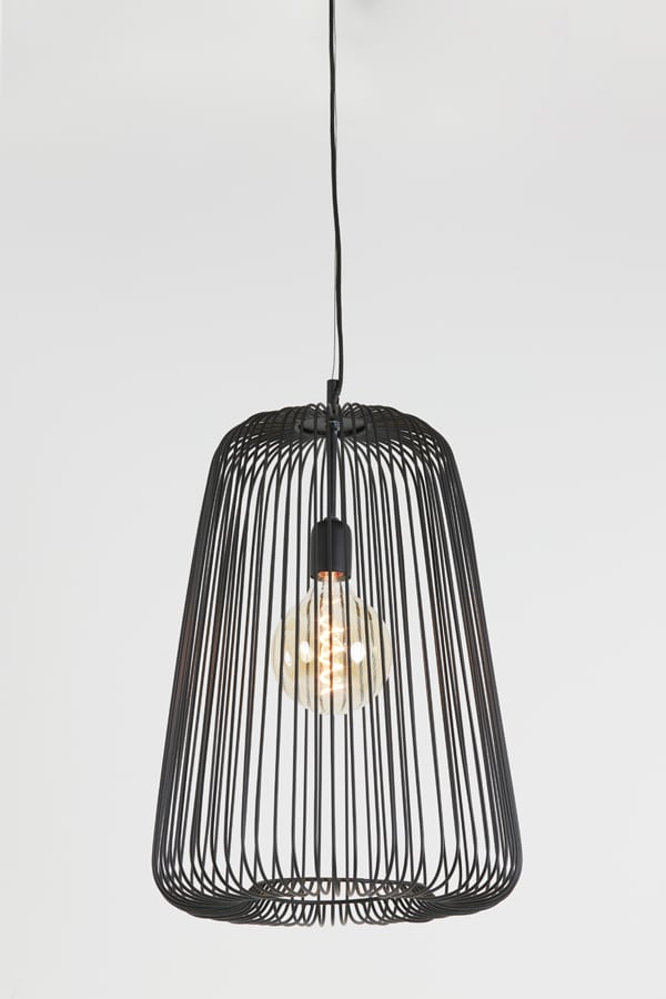 Hanging Lamp 35 215 55 Cm Rilanu Matt Black