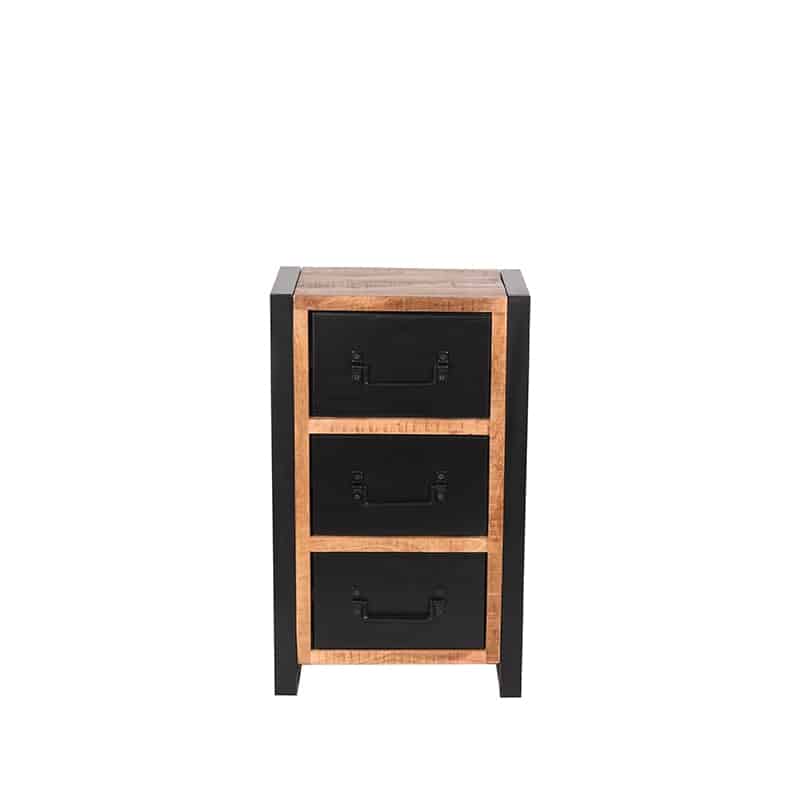 Label51 Ladekast Brussels 8211 Rough 8211 Mangohout 8211 75 Cm