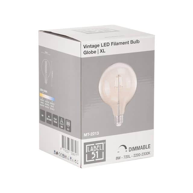 Label51 Lichtbron Led Kooldraadlamp Bol 8211 Glas 8211 Xl