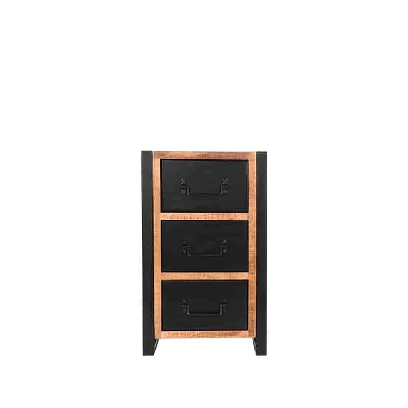 Label51 Ladekast Brussels 8211 Rough 8211 Mangohout 8211 75 Cm