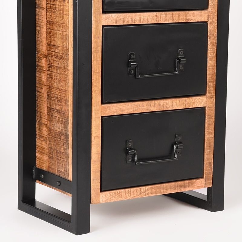 Label51 Ladekast Brussels 8211 Rough 8211 Mangohout 8211 75 Cm
