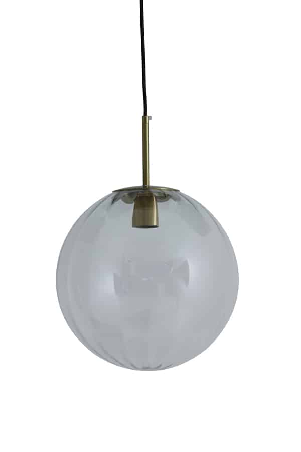 Hanglamp Magdala 8211 Smoke Glas 8211 30cm