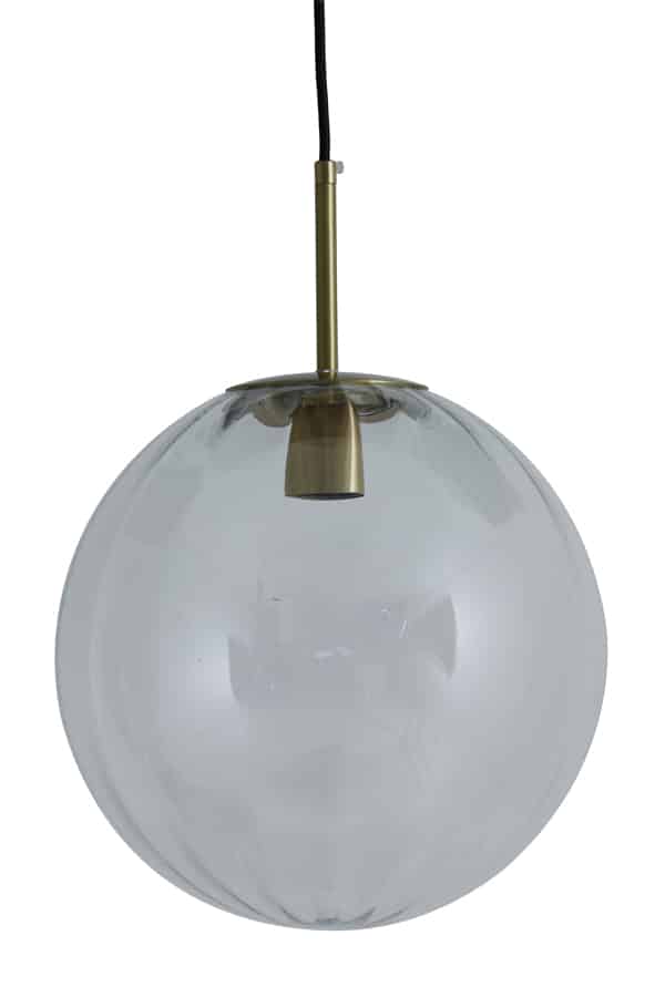 Hanglamp Magdala 8211 Smoke Glas 8211 48cm