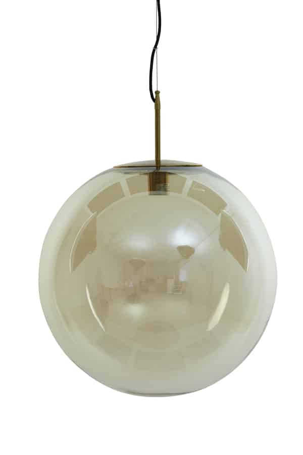 Hanglamp Medina 8211 Glas Amber 8211 48cm