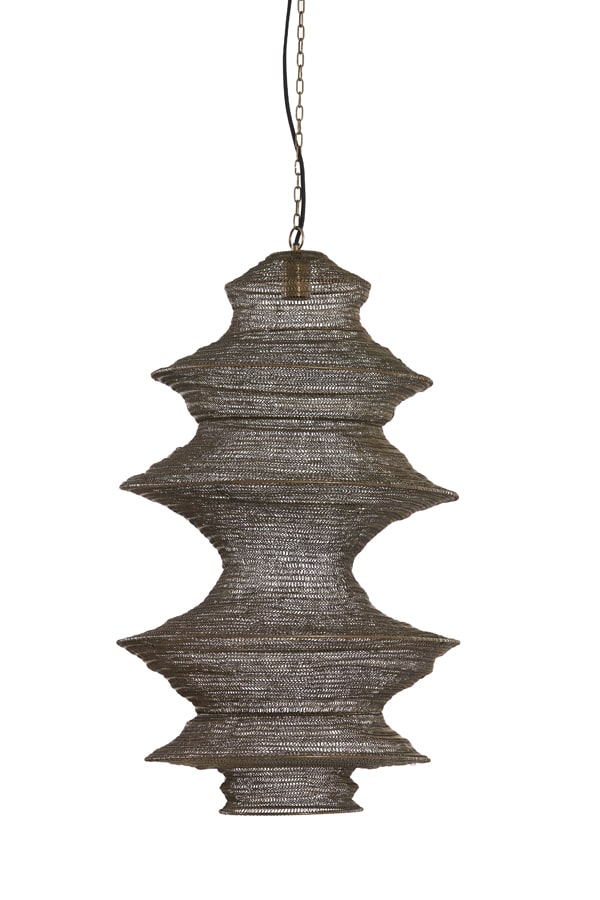 Hanglamp Nakisha Antiek Brons 8211 48cm