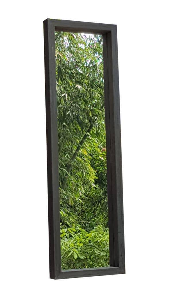 Mirror Charcoal 150x45x8 Cm
