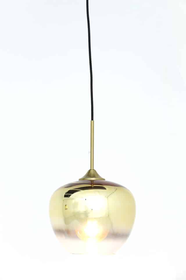 Hanglamp Mayson 8211 Glas Goud 8211 23cm