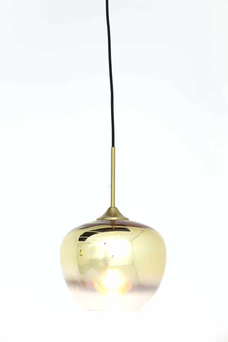 Hanglamp Mayson 8211 Glas Goud 8211 23cm