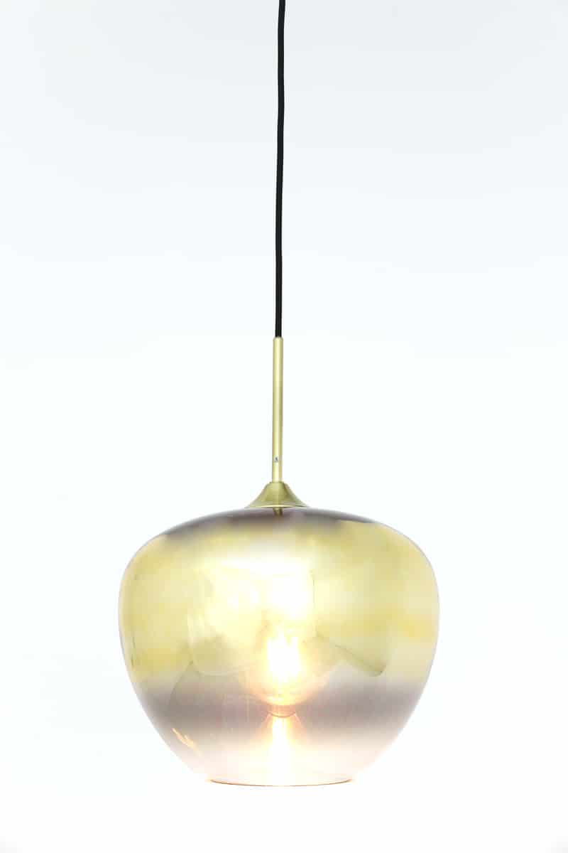 Hanglamp Mayson 8211 Glas Goud 8211 30cm