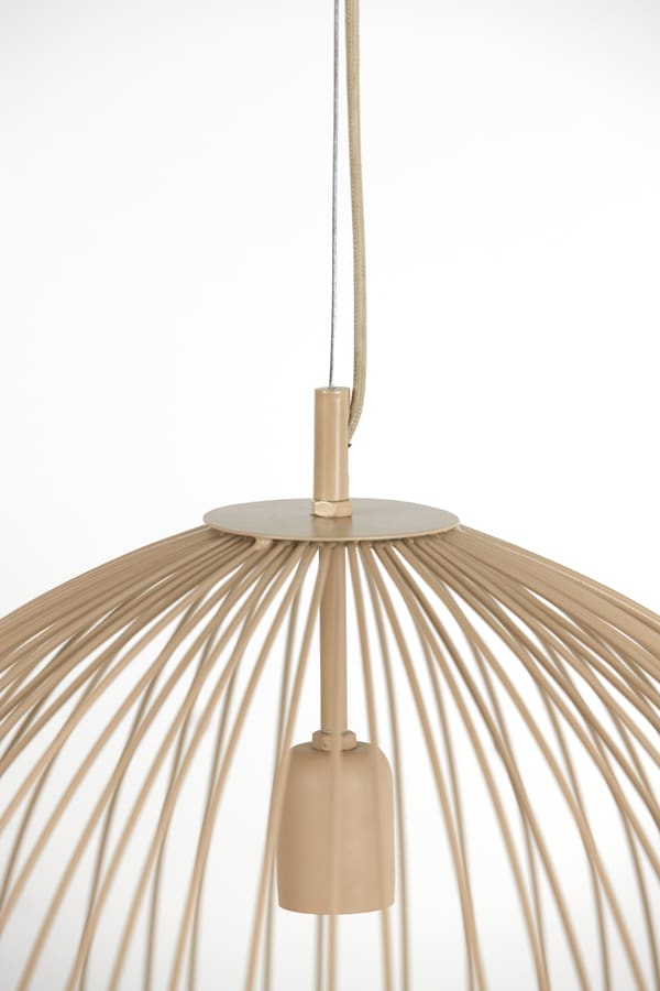 Hanglamp Rilana 8211 Beige 8211 34cm